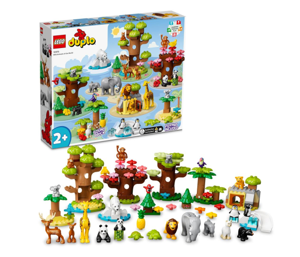 LEGO DUPLO Town 10975 Dzikie zwierzęta świata - 1040651 - zdjęcie 9